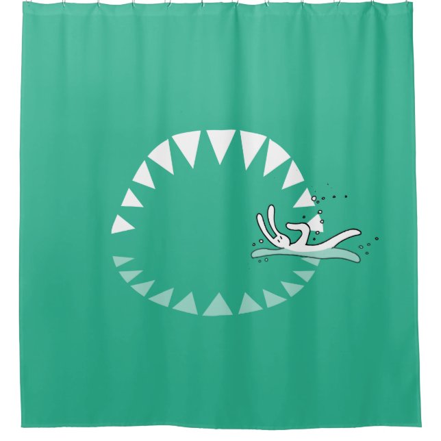 BixTheRabbit Duschvorhang (Vorderseite)