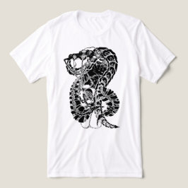 Bizarre Abstrakt Surreal Serpentine Insektile Art Tri-Blend Shirt