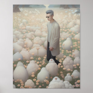 Bizarre Chickens Poster