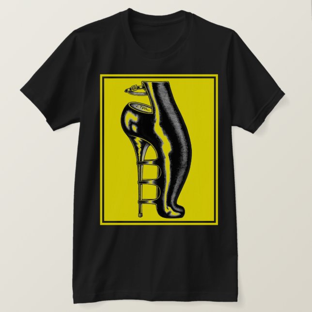 Bizarre Rubber Boot T-Shirt (Design vorne)