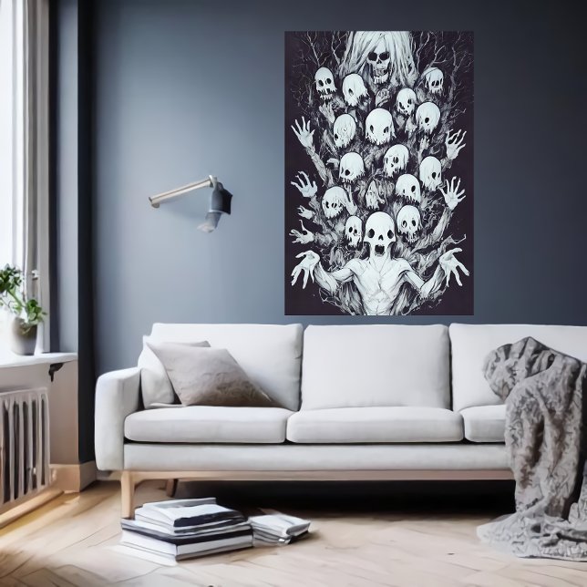 Bizarre seltsames Familienporträt | Art der AI Poster (Von Creator hochgeladen)