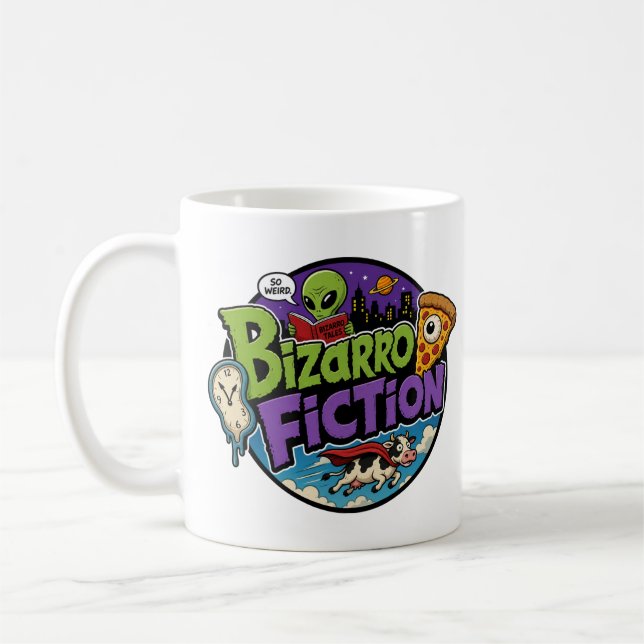 Bizarro-Fiktion Kaffeetasse (Links)