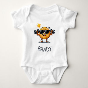 Bizeps-Bagel Baby Strampler