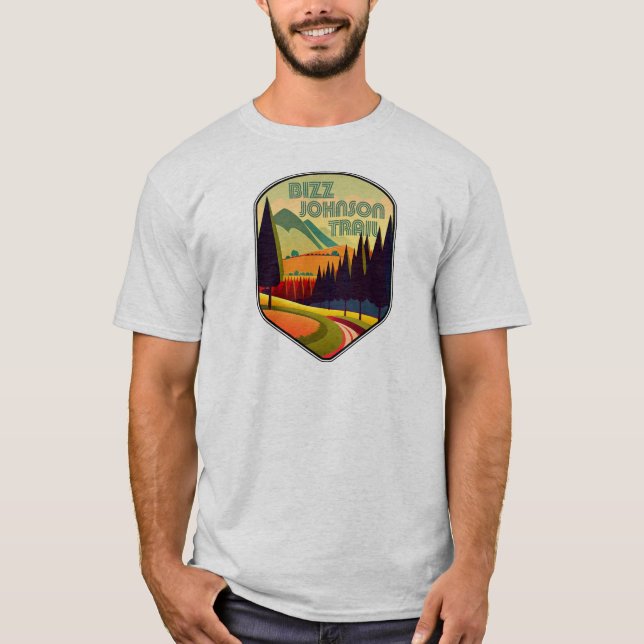 Bizz Johnson Trail Colors T-Shirt (Vorderseite)