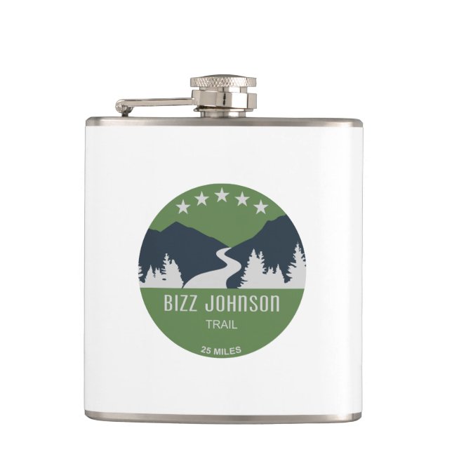 Bizz Johnson Trail Flachmann (Vorderseite)