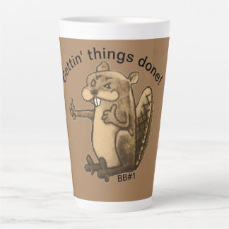 Bizzy Beaver #1 Latte Tasse