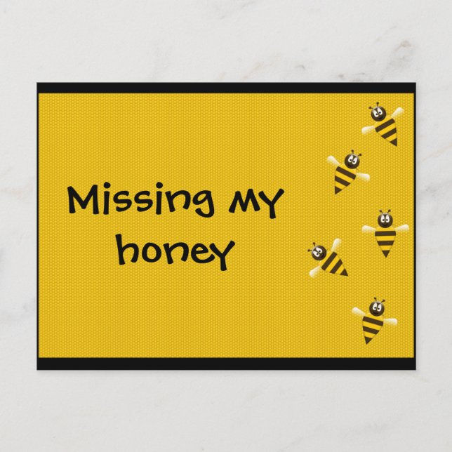 Bizzy Bees Postkarte (Vorderseite)