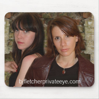 bjfletcherprivateeye.com-Mausunterlage Mousepad
