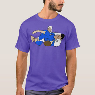 BJJ Berimbolo Illustration nehmen die Rückseite T-Shirt
