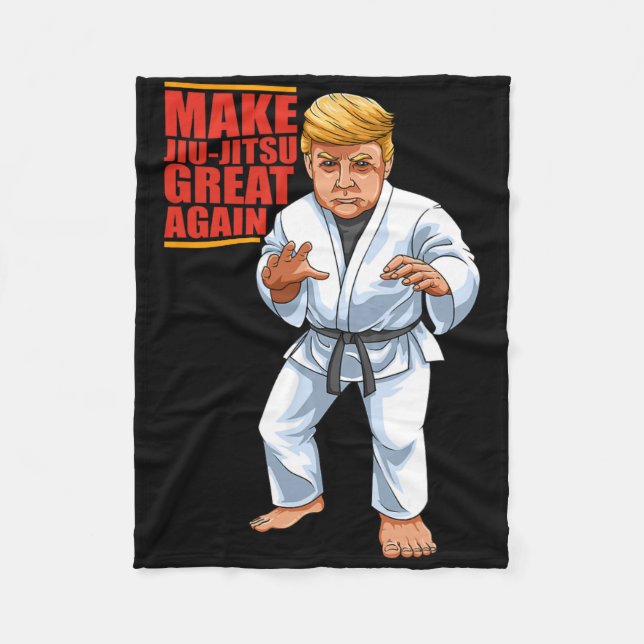 Bjj - Brasilianischer Jiu Jitsu and Grappling Gift Fleecedecke (Vorderseite)