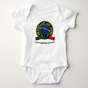 BJJ - Brasilianischer Jiu-Jitsu Baby Fighter Strampler