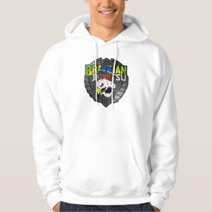 BJJ - Brasilianischer Jiu Jitsu Shield Hoodie