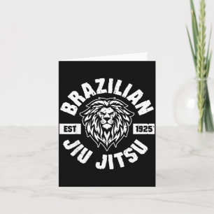 BJJ Brasilianisches Jiu Jitsu Gegründet 1925 MMA J Karte