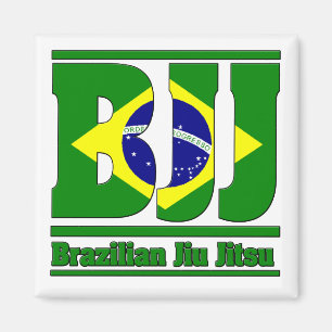 BJJ Brazilian Jiu Jitsu Flag MIXED MARTIAL ARTS Magnet