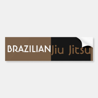 BJJ Brown Belt Autoaufkleber