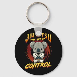 BJJ Die Kunst der Kontrolle - Grappling Jiu Jitsu Schlüsselanhänger