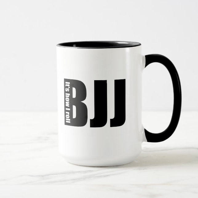 BJJ - Es ist, wie ich rolle, Tasse (Rechts)