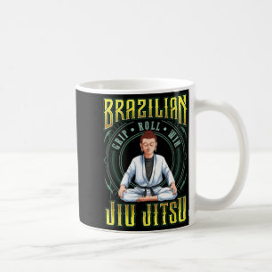 BJJ-Griff-Roll-Sieg - Grappling Jiu Jitsu Buddha Kaffeetasse