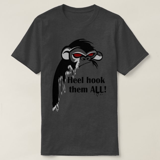BJJ Heel Hook ihnen alle T-Shirt (Design vorne)