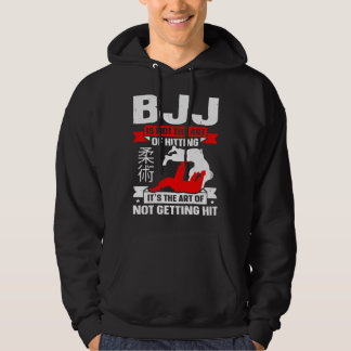 BJJ Is Not The Art Of Hitting Jiu Jitsu 4 Hoodie