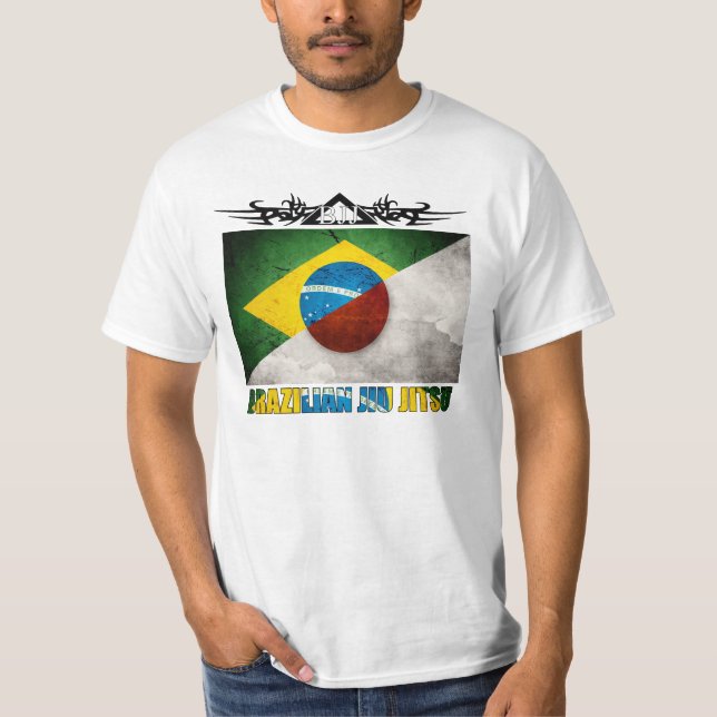 BJJ Japan - brasilianische japanische T-Shirt (Vorderseite)