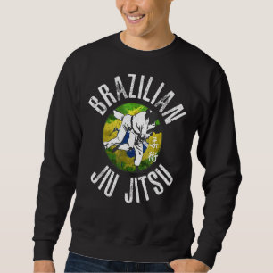BJJ Jiu Jitsu Brasilianische Flagge, Geschenk für Sweatshirt