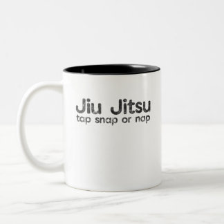 BJJ Jiu Jitsu Brasilien Kampfkünste Anstich Snap o Zweifarbige Tasse