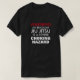 BJJ lustiges Jiu Jitsu erstickendes GefahrenShirt T-Shirt (Design vorne)