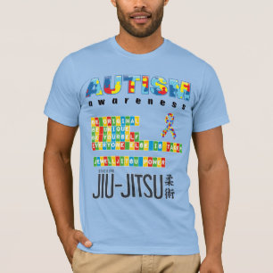 BJJ mit Autismus-T - Shirt