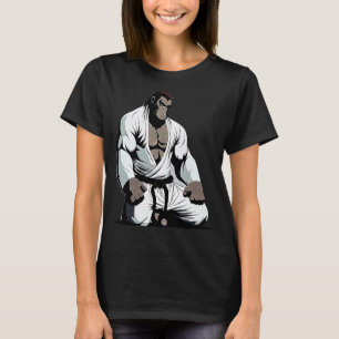 BJJ MIXED MARTIAL ARTS Gorilla Brasilian Jiu Jitsu T-Shirt
