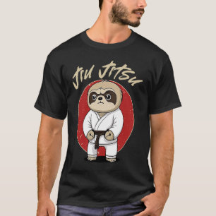 BJJ MIXED MARTIAL ARTS Sloth Brazilian Jiu Jitsu G T-Shirt