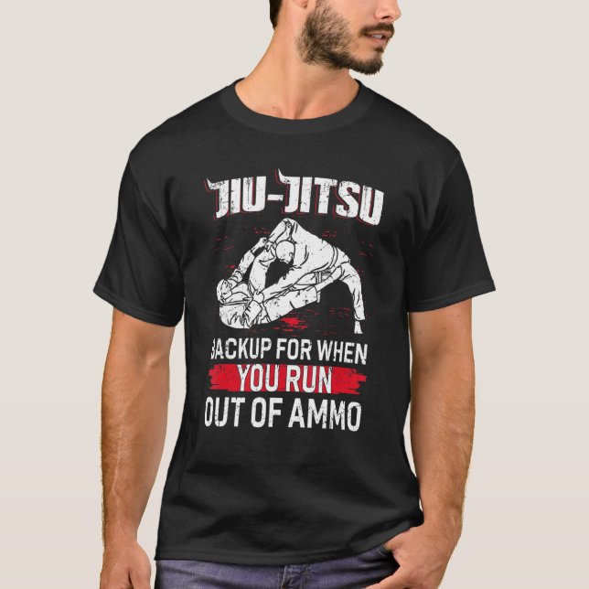 Bjj & Mma Design Brazilian Jiu Jitsu T-Shirt (Vorderseite)
