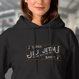 BJJ Queen Bandit Womens Brazilian Jiu Jitsu Hoodie