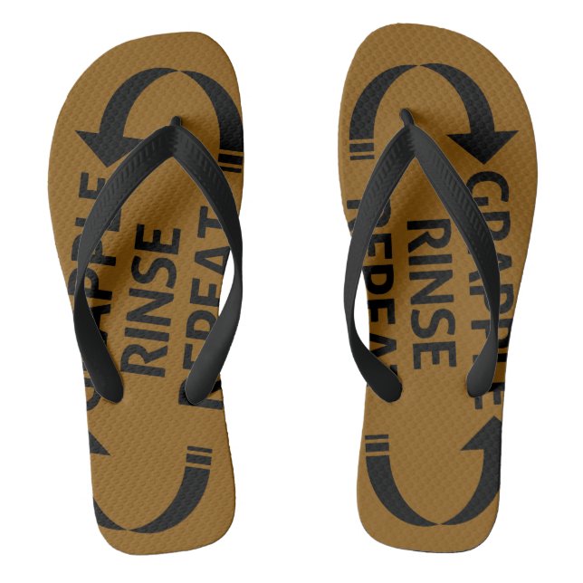 BJJ Ranked Sandalen (Braungürtel) (Fußbett)