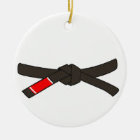 BJJ Schwarzer Gürtel-Ornament Brasilianer Jiu-Jits