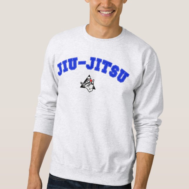 BJJ Sweatshirt Uni Sports Jiu-Jitsu (Vorderseite)