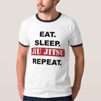 BJJ T - Shirt: Essen Sie, schlafen Sie, Jiu Jitsu, T-Shirt