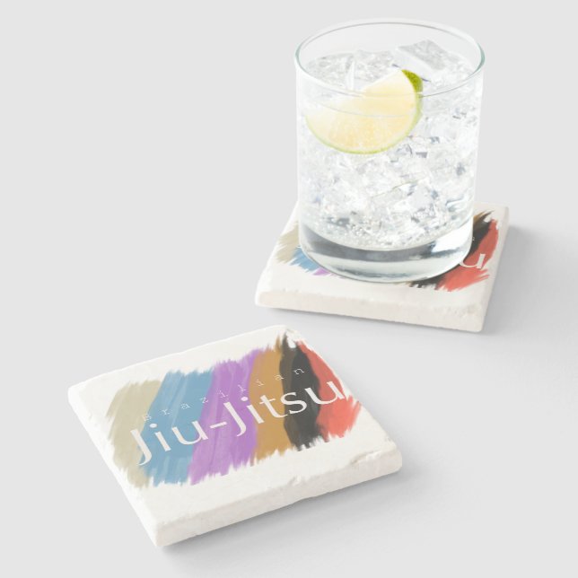 BJJ Untersetzer (Seitenansicht)
