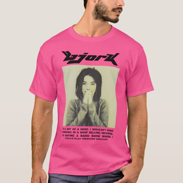 Bjork Nerd T-Shirt (Vorderseite)