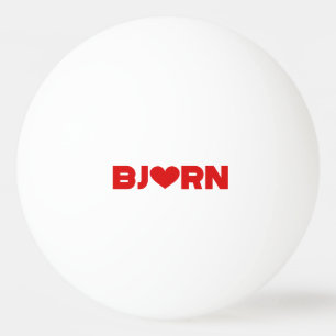 Bjorn Liebe Tischtennisball