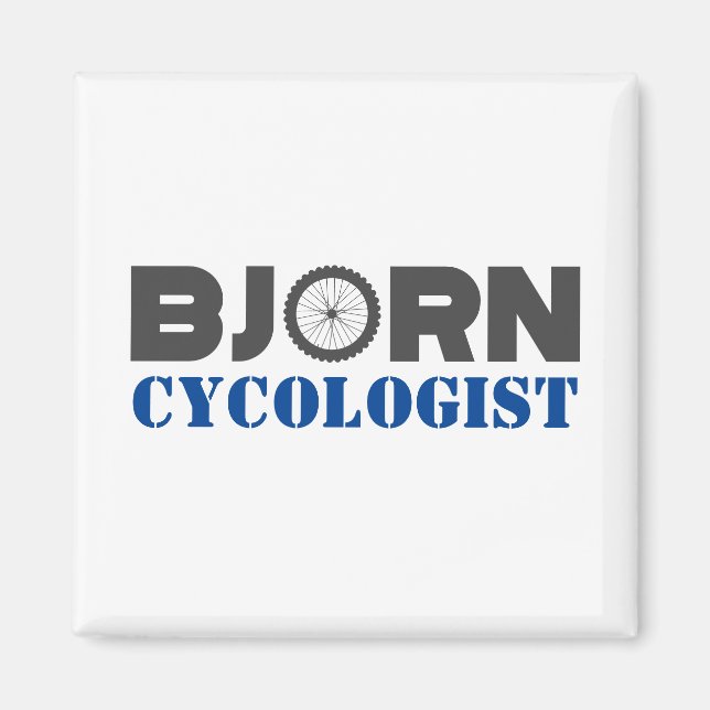 Bjorn Mountain Biker Magnet (Vorne)