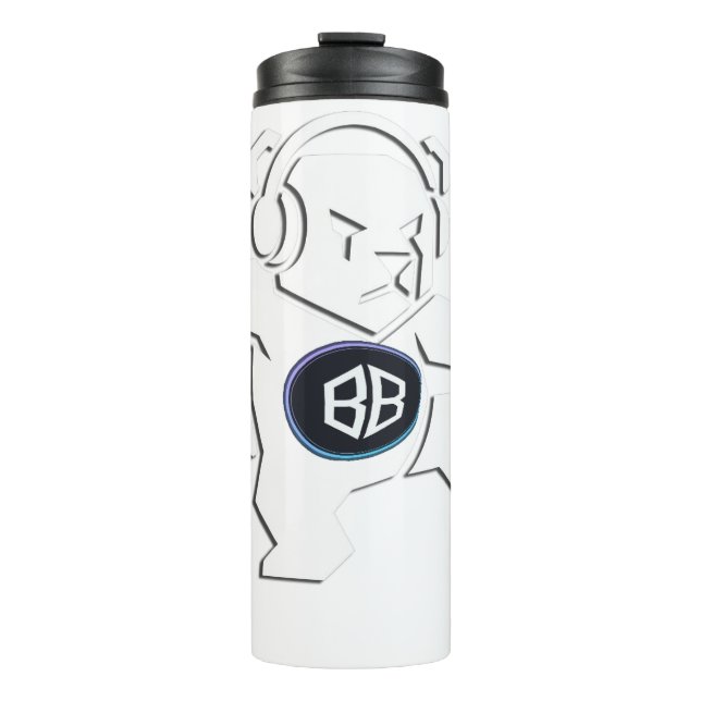 BJORNBEATS-Logo Thermosbecher (Vorderseite)