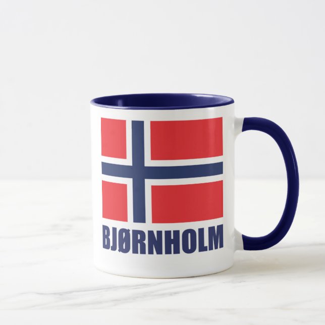 Bjornholm Norwegen Tasse (Rechts)