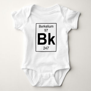 Bk - Berkelium Baby Strampler