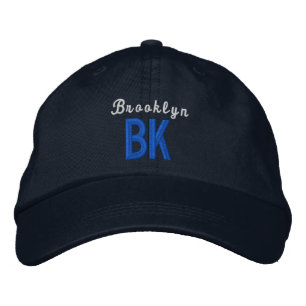 BK Brooklyn New York Personalisiert anpassbarer Hu Bestickte Kappe