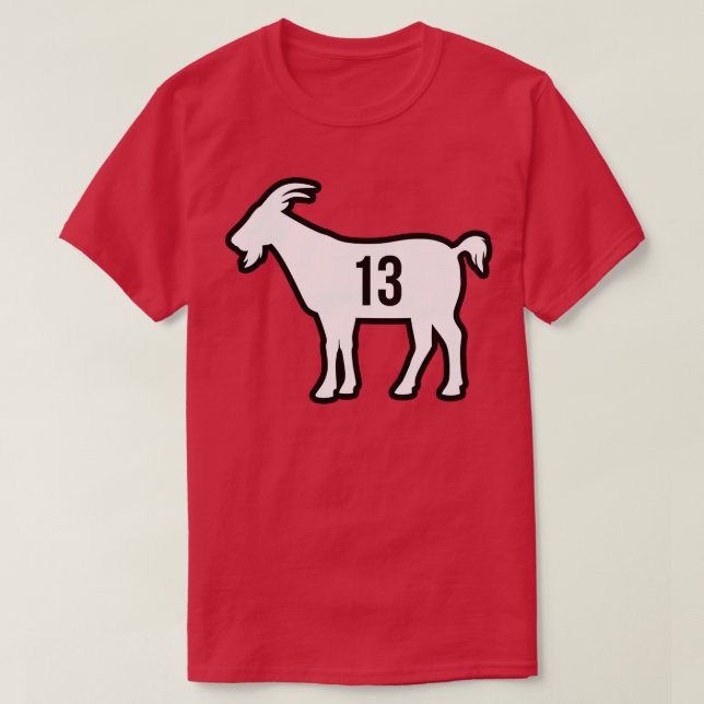 BK GOAT 13 Black T-Shirt (Design vorne)