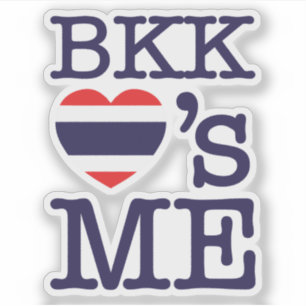 BKK LIEBE ME AUFKLEBER