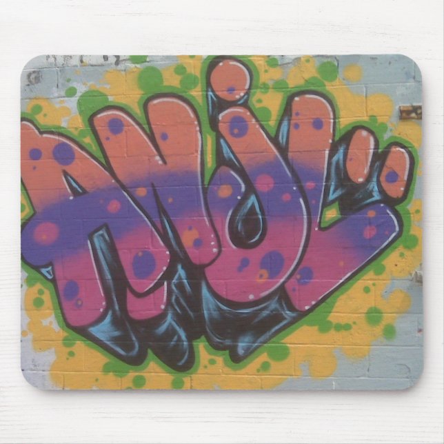 bklyn gehen wir stark mousepad (Vorne)