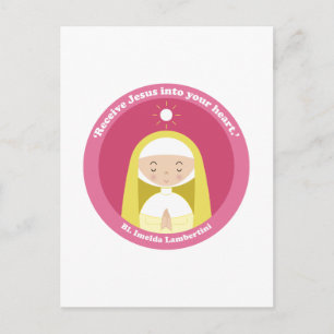 Bl. Imelda Lambertini Postkarte