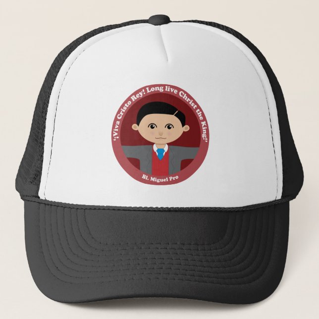 Bl. Miguel Pro Truckerkappe (Vorderseite)